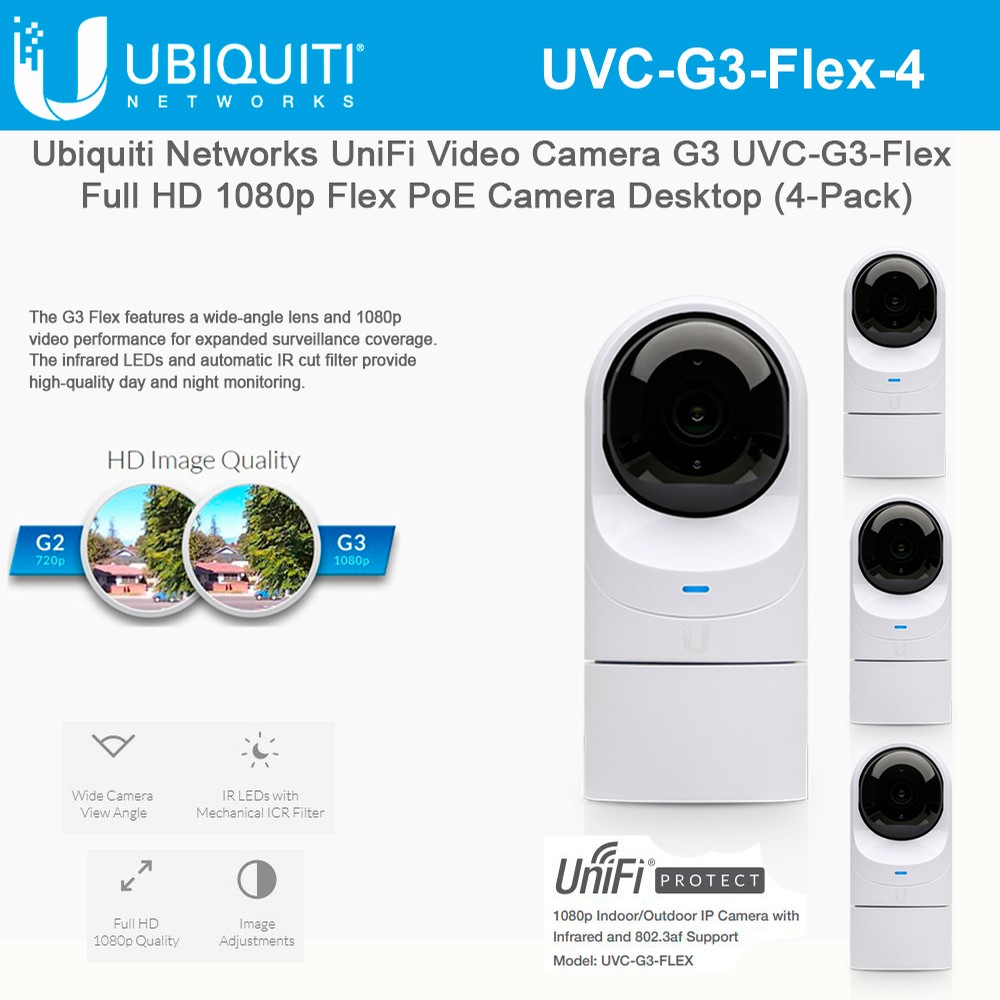 Ubiquiti Unifi Video Camera G Flex Uvc G Flex Full Hd P Network